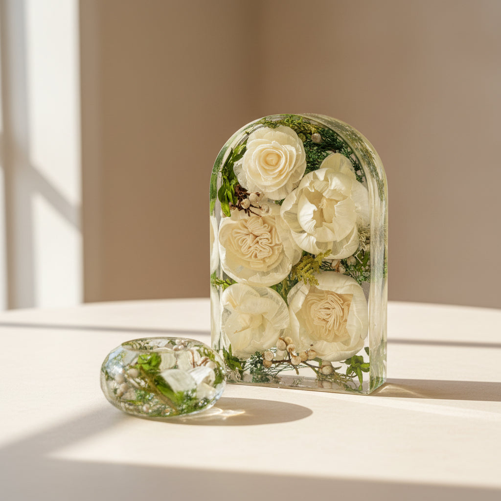 Resin Flower Preservation Arch