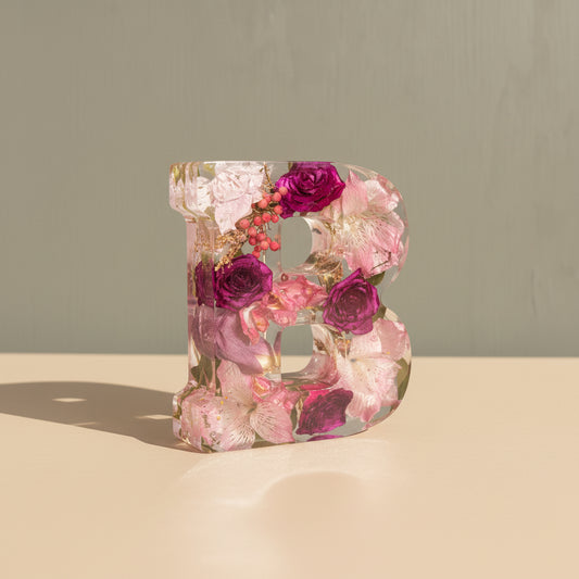 RESIN LETTER MONOGRAM