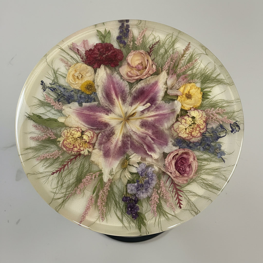 Resin Flower Preservation Tabletop