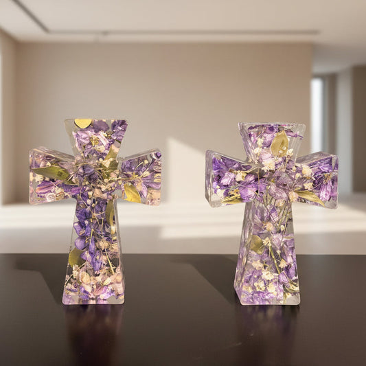 RESIN CROSS PAPERWEIGHT