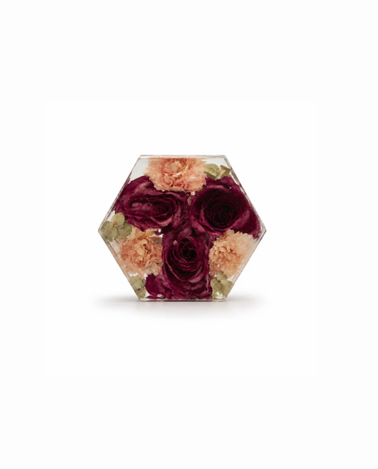 Resin Flower Preservation Hexagon