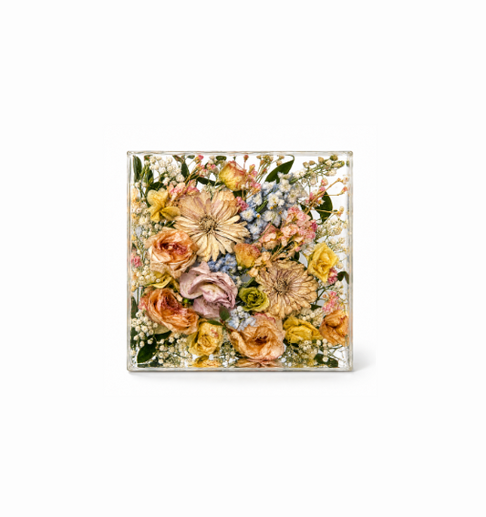 Resin Flower Preservation Block